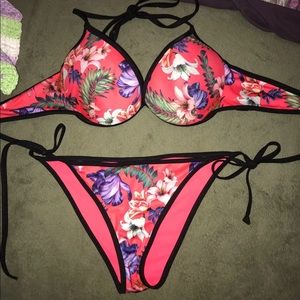 Gorgeous coral bikini